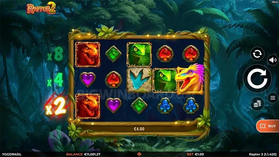 Mystic Fortune slot game with ancient symbols and golden artifacts